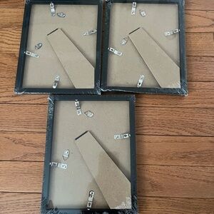 Black Picture Frame Set